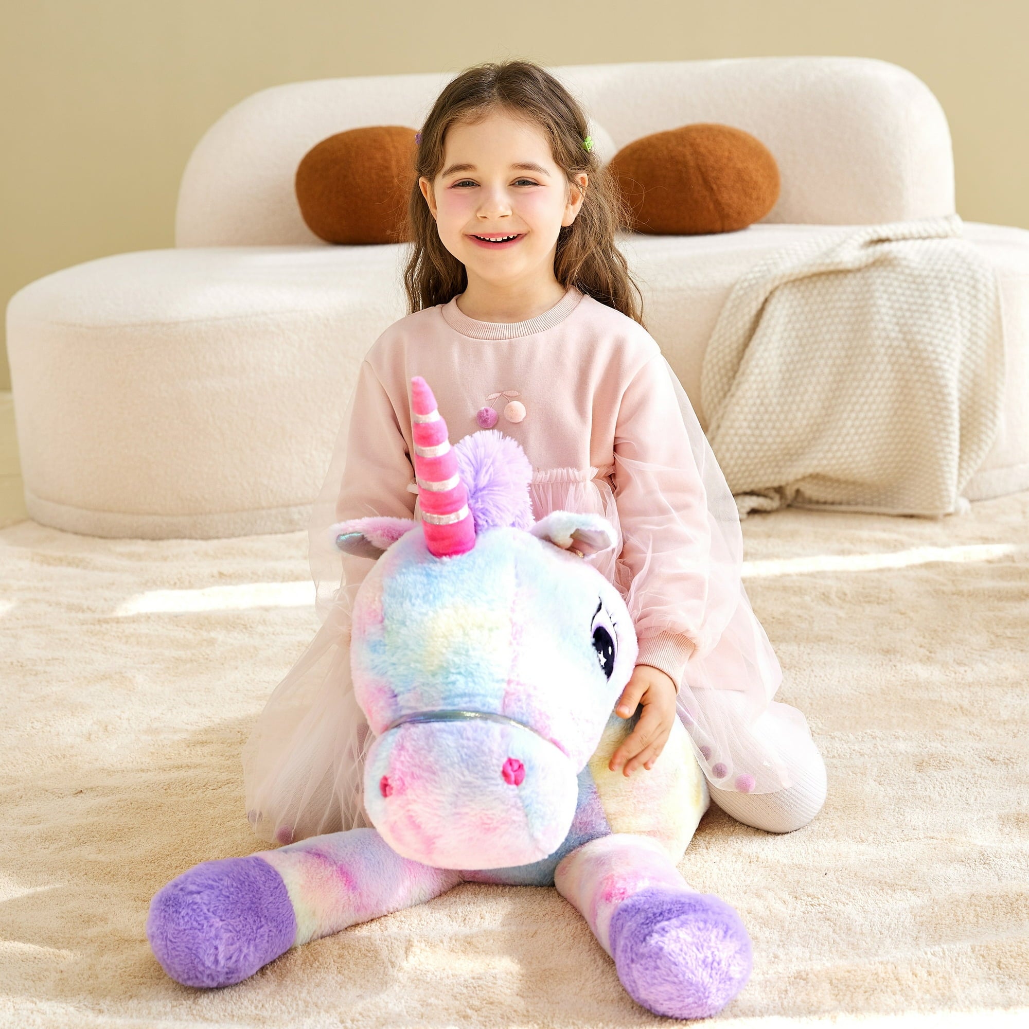 Giant Unicorn Stuffed Animal Plush Toy
