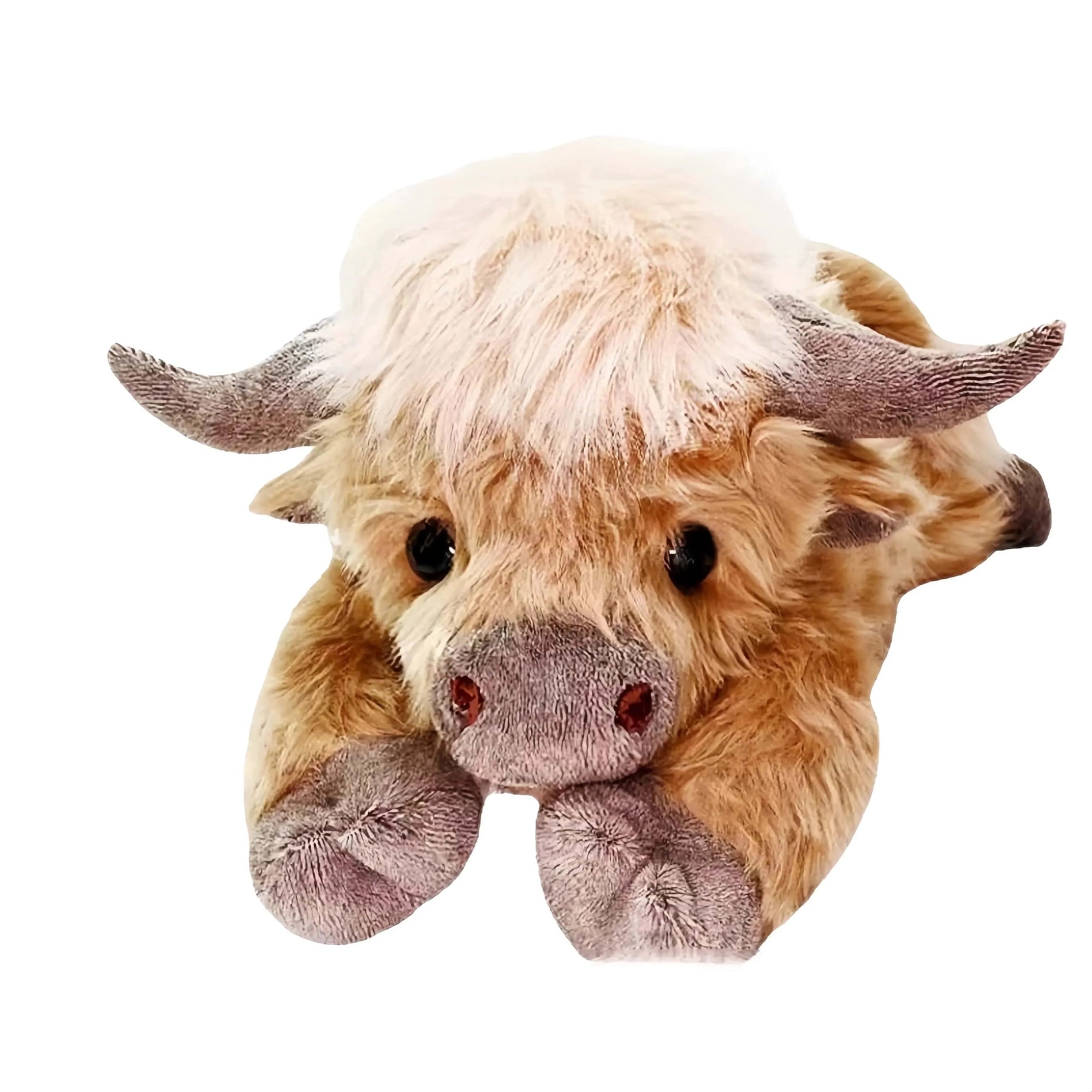 Cow Plush Toy with Heat Pack, Soft Stuffed Animal